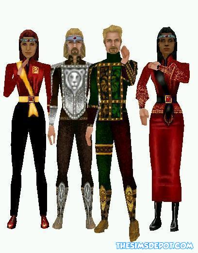 The Sims 1 - Simpose Group Portrait